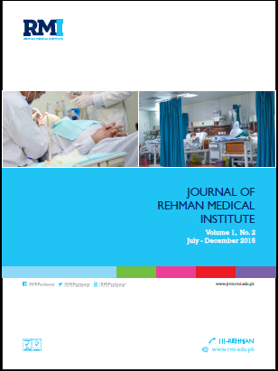 					View Vol. 1 No. 2 (2015): Journal of Rehman Medical Institute
				
