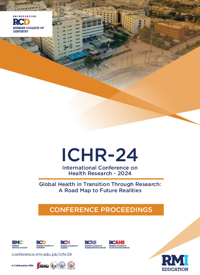 					View Proceedings of the International Conference on Health Research 2024
				
